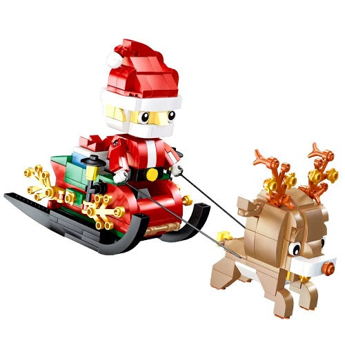 1452 Building Blocks, Christmas House Set Building Blocks Set with Santa Claus, Reindeer Sleigh for Kids 6+ 1452 Building Blocks, Christmas House Set Building Blocks Set with Santa Claus, Reindeer Sleigh for Kids 6+
